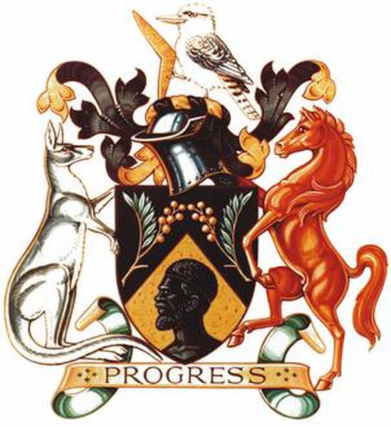 Image: Coat of Arms of Blacktown (NSW), granted 1981