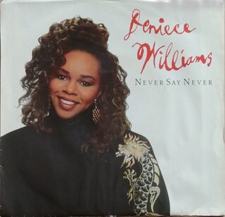 <span class="mw-page-title-main">Never Say Never (Deniece Williams song)</span> 1987 single by Deniece Williams