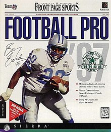 Football Pro Sports Illustrated Edition (Sierra Sports) PC Video Game