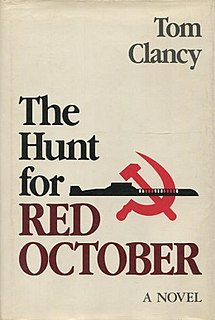 <i>The Hunt for Red October</i> 1984 novel by Tom Clancy