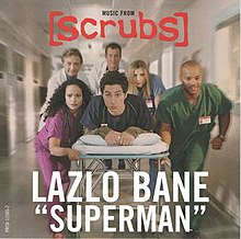 Portada del single promocional de Lazlo Bane Superman.jpg