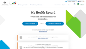 My Health Record скриншоты, 29 қыркүйек 2020.png