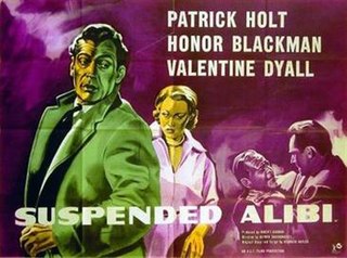 <i>Suspended Alibi</i> 1957 British film