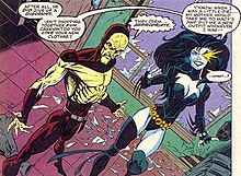 Carrion and Shriek in The Amazing Spider-Man #392. Art by Mark Bagley.