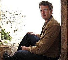 Dan Snow at Crac des Chevaliers, Syria. Dan Snow at Crac des Chevaliers.jpg