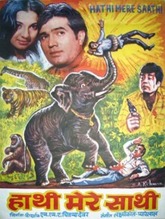 <i>Haathi Mere Saathi</i> (1971 film) 1971 Hindi film directed by M. A. Thirumugam