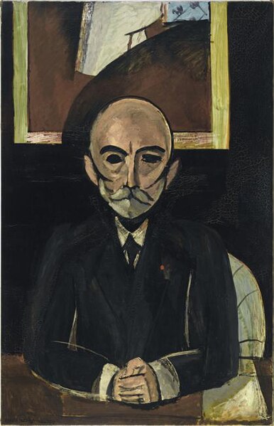 File:Henri Matisse, 1916-17, Auguste Pellerin II, oil on canvas, 150.2 x 96.2 cm, Centre Georges Pompidou, Paris.jpg