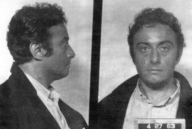 Bruce in 1963, after being arrested in San Francisco