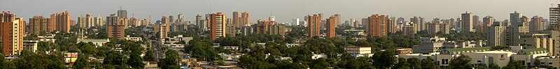 Panoramic view of Maracaibo