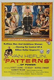 <i>Patterns</i> (film) 1956 film by Fielder Cook