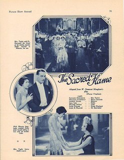 <i>The Sacred Flame</i> (1929 film) 1929 film