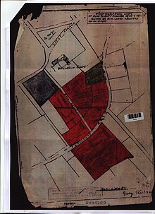 Confirmation that the site of Blakesley School was "Worcester Court", not "Worcester park House" - 1930 map Worcester Court, Worcester Park.jpg