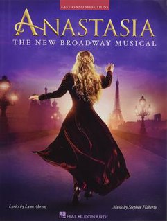 <i>Anastasia</i> (musical) 2016 musical