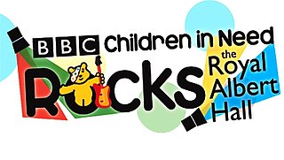 <i>Children in Need Rocks the Royal Albert Hall</i> British TV series or programme