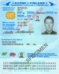 Finnish identity card - Wikipedia