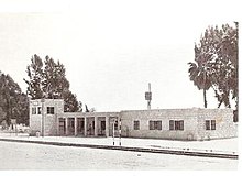 The station building in 1946