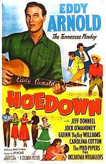 <i>Hoedown</i> (film) 1950 film by Ray Nazarro