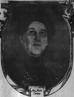 Мари Оуэнс Photograph Portrait Chicago Daily Tribune.png