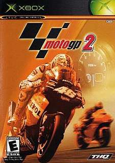 <i>MotoGP 2</i> 2003 video game by THQ