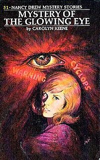 <i>Mystery of the Glowing Eye</i> 1974 novel by Carolyn Keene