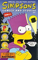 Cover of the only issue of Simpsons Comics and Stories. Simpsonscomicsandstories.jpg