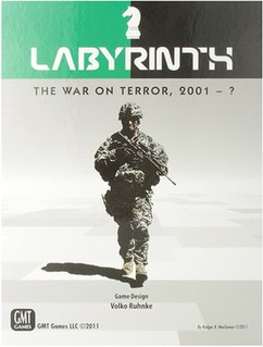 <i>Labyrinth: The War on Terror, 2001 – ?</i> 2010 wargame board game