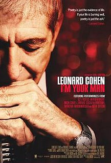 <i>Leonard Cohen: Im Your Man</i> 2005 American film