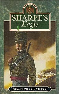 <i>Sharpes Eagle</i> 1981 historical novel by Bernard Cornwell