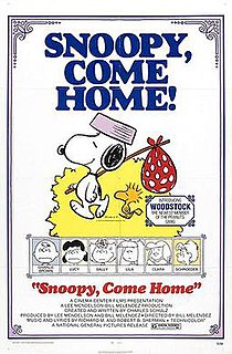 <i>Snoopy Come Home</i> 1972 film by Bill Melendez