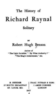 Thumbnail for The History of Richard Raynal, Solitary