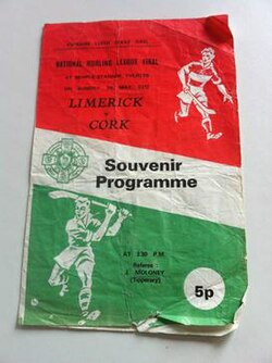 1971–72 National Hurling League final programme.jpg