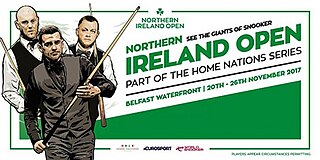 <span class="mw-page-title-main">2017 Northern Ireland Open</span> Snooker tournament