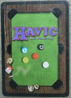 <i>Havic: The Bothering</i> Collectible trading card game