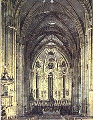 Image 41Cathedral of St Stephen in Zagreb, the capital of Croatia, the 14th century interior (from Culture of Croatia)