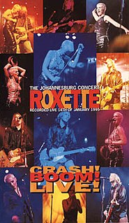 <i>Crash! Boom! Live!</i> 1996 video by Roxette