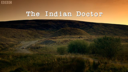 Carte de titre pour "Le docteur indien"