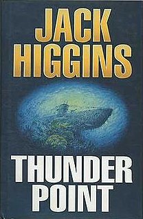 <i>Thunder Point</i> novel by Jack Higgins