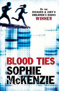 <i>Blood Ties</i> (McKenzie novel) 2008 book by Sophie McKenzie