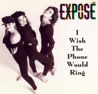 <span class="mw-page-title-main">I Wish the Phone Would Ring</span> 1992 single by Exposé