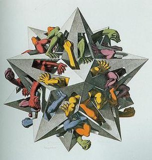 Gravitation (M. C. Escher)