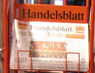 <i>Handelsblatt</i> German business newspaper