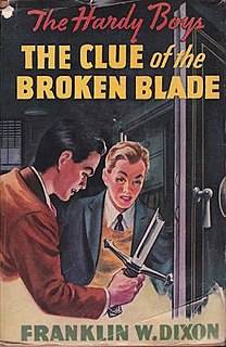 <i>The Clue of the Broken Blade</i> book by Franklin W. Dixon