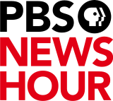 PBS News Hour 2017 logo with PBS ident.svg