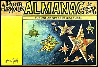 <i>Poor Arnolds Almanac</i> American comic strip by Arnold Roth