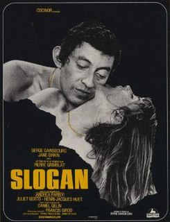 <i>Slogan</i> (film) 1969 French film