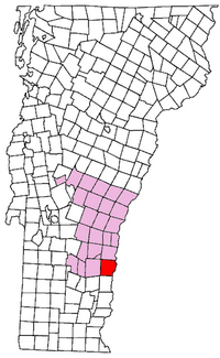 Located in Windsor County, Vermont