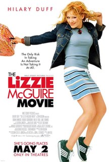 <i>The Lizzie McGuire Movie</i> 2003 American film directed by Jim Fall