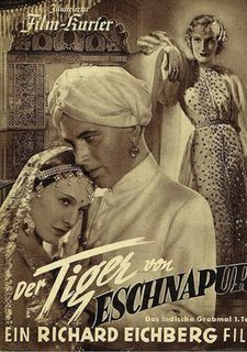 <i>The Tiger of Eschnapur</i> (1938 film) 1938 film