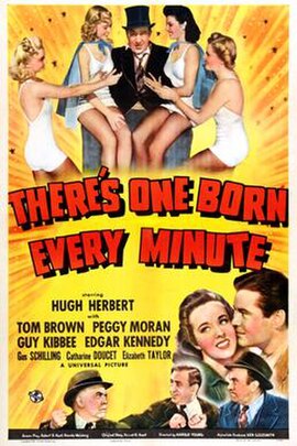 Poster of There's One Born Every Minute