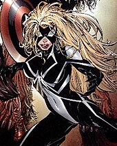 Julia Carpenter in her Arachne costume. Interior artwork from Civil War: The Initiative 1 (March 2007 Marvel Comics)
Art by Marc Silvestri Arachne (Julia Carpenter).jpg